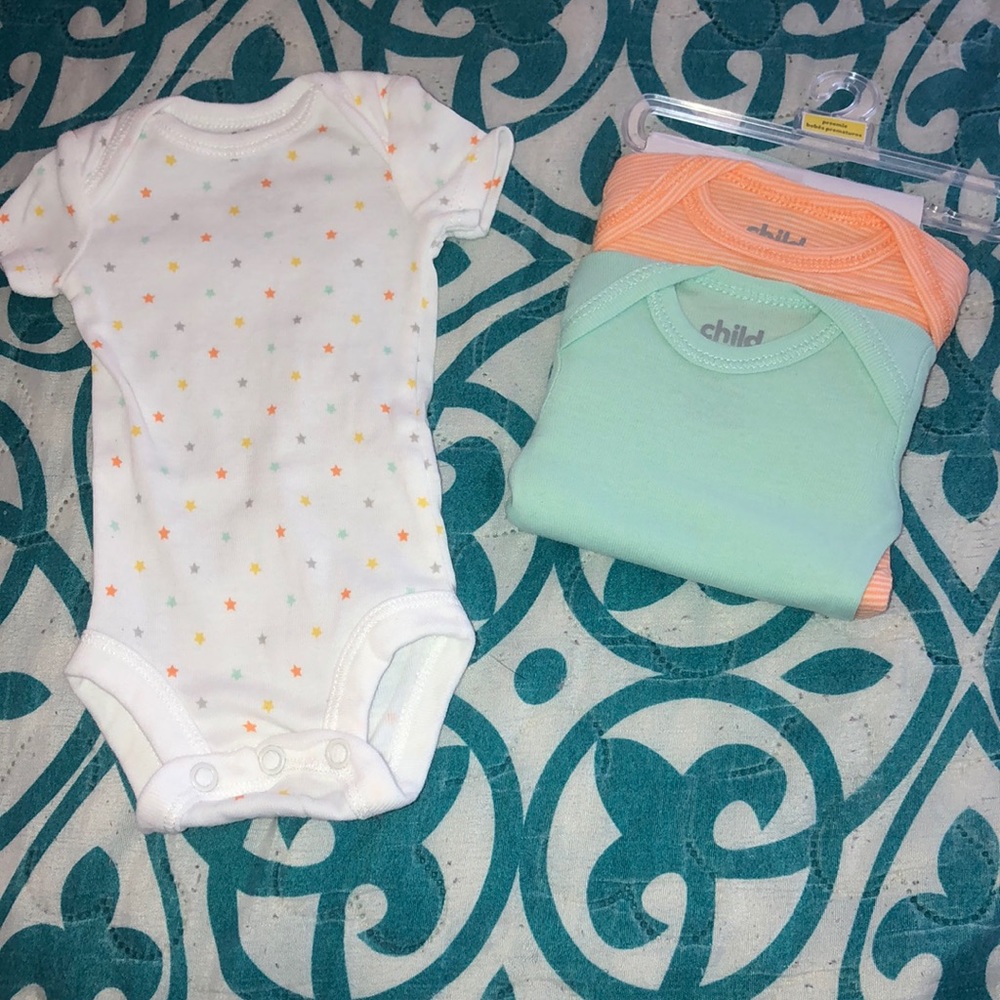 Set of premature one piece